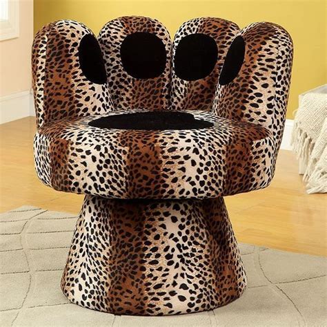Shop our comfortable swivel rocker chairs exclusively at pottery barn®. Coaster Furniture Swivel Patterned Accent Chair, Leopard ...
