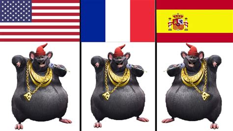 Mr Boombastic Biggie Cheese In Different Languages Youtube