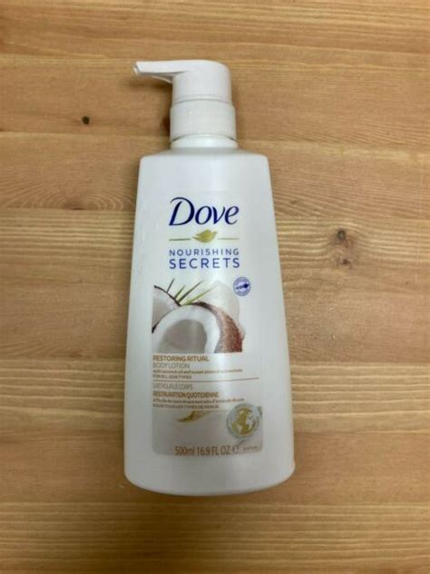 2 Dove 169 Oz Nourishing Secret Restoring Ritual Coconut Oil Almond Body Lotion For Sale Online