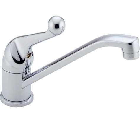 Propelled by touch 2o technology, you can now touch any part of the handle or faucet to operate. Delta Classic Single-Handle Standard Kitchen Faucet with ...
