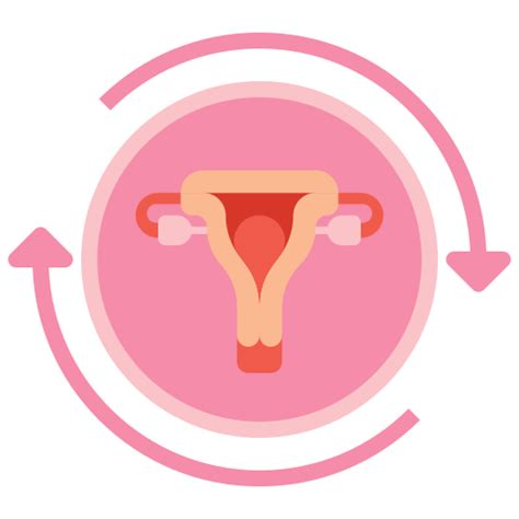 Menstrual Cycle Flaticons Flat Icon