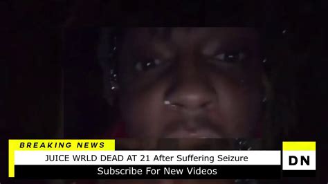 Watch Now Juice Wrld Dead At 21 After Suffering Seizure😓😓🙁 Video