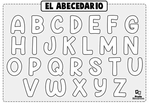 Letras Del Abecedario Infantiles Para Imprimir Y Colorear De La A A