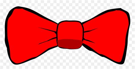 Bow Clipart Animated Red Bow Tie Cartoon Hd Png Download Vhv