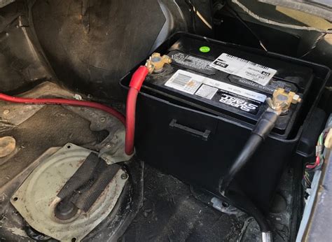 Battery Relocation In A Classic Car Classic Auto Advisors
