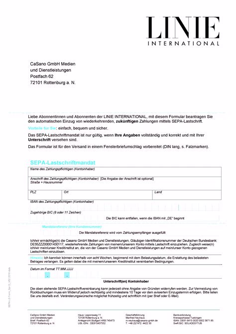 Bitte nur im original einreichen, da das mandat anderenfalls ungültig ist und nicht verwendet wird! 5 Kundigung Sepa Lastschriftmandat Vorlage ...
