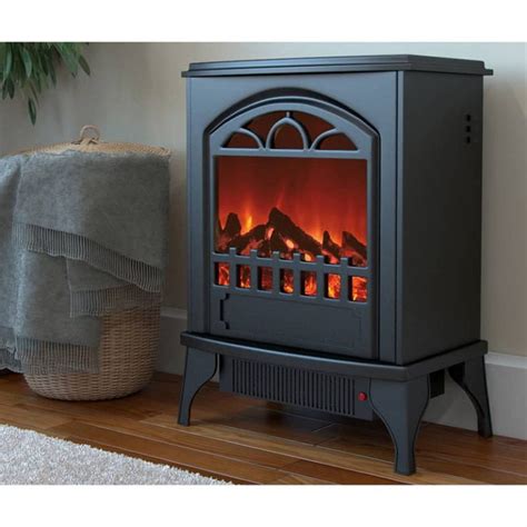 Ryan Rove Phoenix Electric Fireplace Free Standing Portable Space