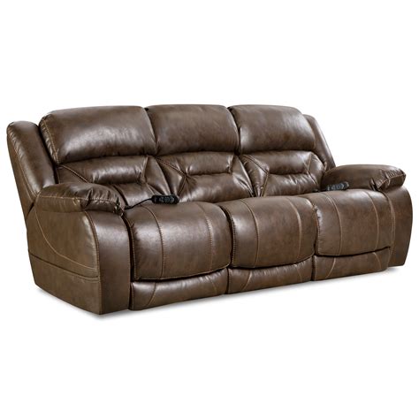 Homestretch 158 158 37 21 Casual Power Reclining Sofa With Power Headrests Powells Furniture