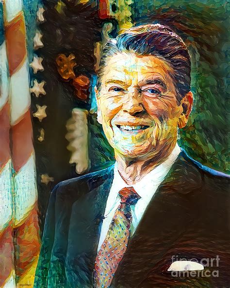 United States 40th President Ronald Reagan 20210207 Photograph By