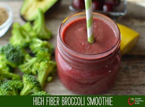 10 best high fiber smoothies for kids recipes Broccoli Smoothie | Recipe | Broccoli smoothie, High fiber smoothies, Smoothies for kids