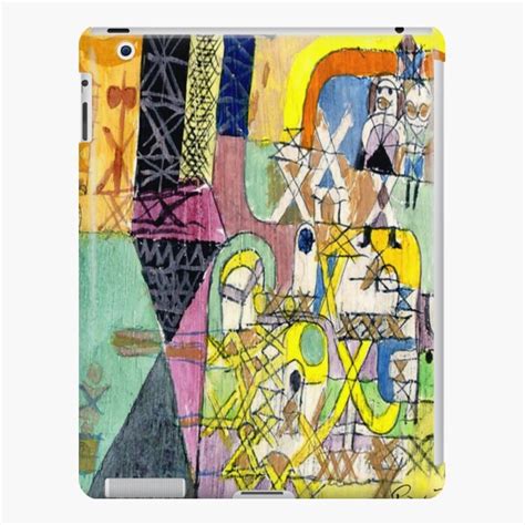 Paul Klee Asian Entertainers Wsignature Klee Inspired Ipad Case