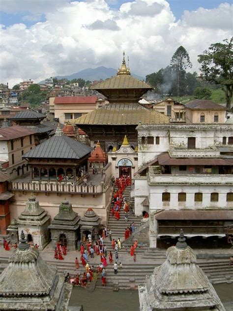 Pashupatinath Temple Kathmandu Nepal Tourist Attraction Relaxing Travel Kathmandu