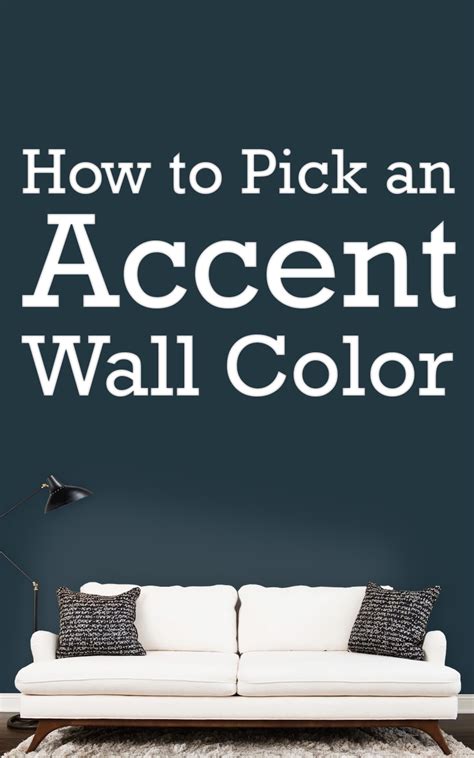 A Thorough Guide On How To Pick An Accent Wall Color For Your Living