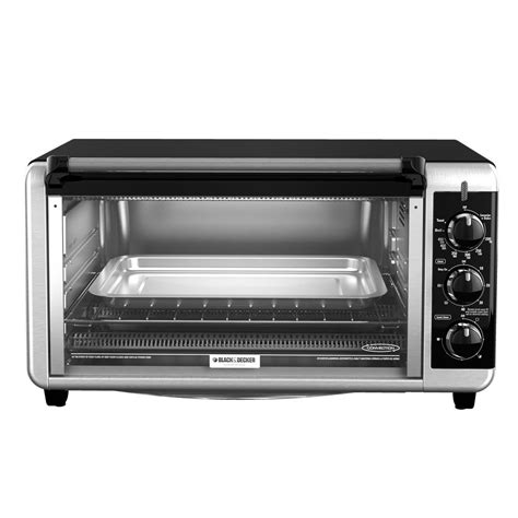 BLACK+DECKER 6-Slice Stainless Steel Toaster Oven-TO3250XSB - The Home