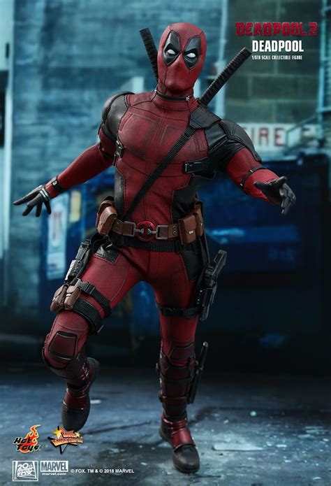 Action Figure Deadpool Deadpool 2 Marvel Comics Mms490 Escala 16