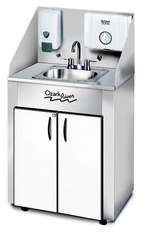Our portable sink with hot water is the most affordable compact sink anywhere. Portable Sinks (Elite Series) by Ozark River | All Safety ...