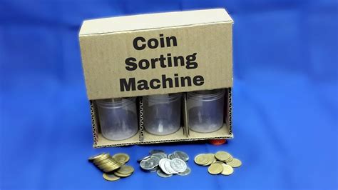 Power digital coin coin sorter cool stuff wrapper diy diy room decor videos decorative jars 3d office gifts coin sorter cool stuff diy coins gadget gifts cool gadgets business pins piggy bank. How to Make a Coin Sorting Machine - DIY Coin Sorter - YouTube