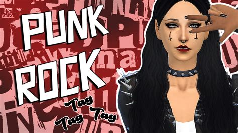 The Sims 4 Punk Rock Tag By Sourpatchsimmer Youtube