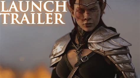 The Elder Scrolls Online Launch Trailer New Cinematic Trailer Youtube