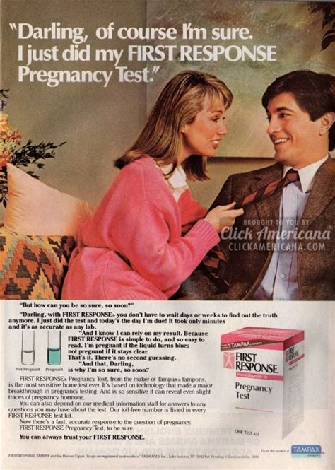 These Vintage Home Pregnancy Test Kits Used Test Tubes And Had A Two Hour Wait Click Americana