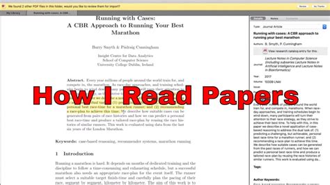 How To Read A Research Paper Search For And Read Papers With Me Phd