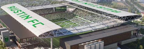 Austin Fc Reveal Images Of New Stadium Football Ground Map