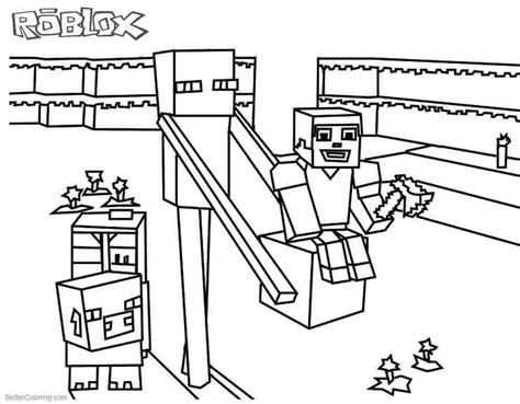 Download Roblox Coloring Pages - Coloring Home