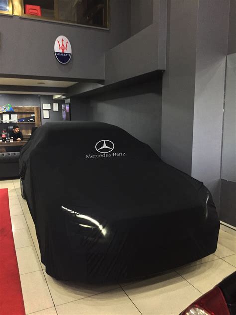 For Mercedes Benz Car Cover Handmade Combing Cotton Black Etsy