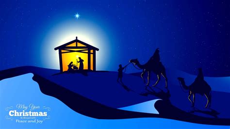 Nativity Scene Christmas Screensaver