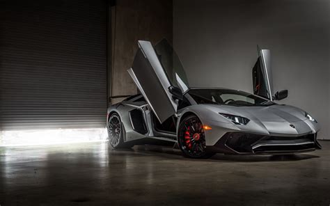 Download Wallpapers Lamborghini Aventador Lp750 4 Superveloce 4k 2017