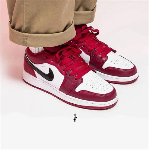 Nike Air Jordan 1 Low Noble Red 2021 Con Envío Gratis En Flipashop