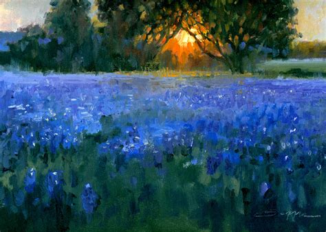 Not Too Early To Plan Painting Bluebonnets In Texas Outdoorpainter