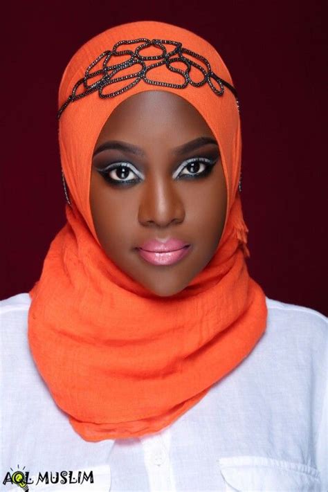 orange cotton hijab muslim fashion hijab fashion girl fashion beautiful black women simply