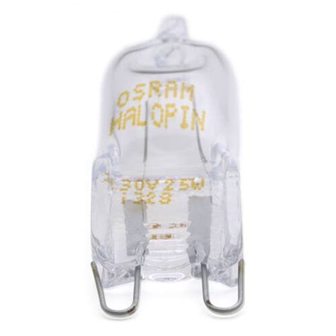 Osram Oven Halopin 25w G9 Halogen Capsule Light Bulb For Cooker And