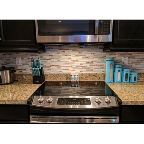 Green hues can make your space feel safe, secure, and cozy making it ideal for a kitchen where dinners, hosting, and family activities may be taking place—especially since its rumored to. Sea Green Glass Tiles Beach House Style Backsplash White ...