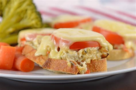 Crab Melt The Best Open Faced Sandwich Recipe