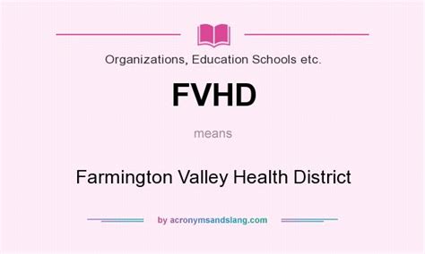 What Does Fvhd Mean Definition Of Fvhd Fvhd Stands For Farmington