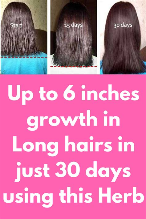 How long is 6 inches? Up to 6 inches growth in Long hairs in just 30 days using ...