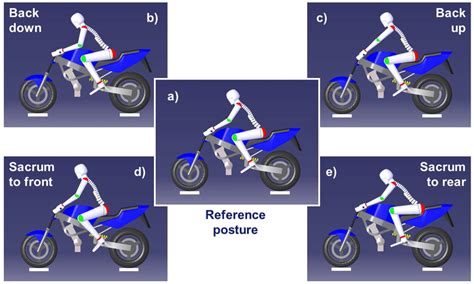 Different Rider Postures Considered For The Motorcycle Comfort