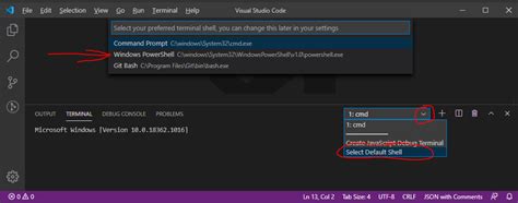 Visual Studio Code Terminal Is Failing To Launch Stack Overflow