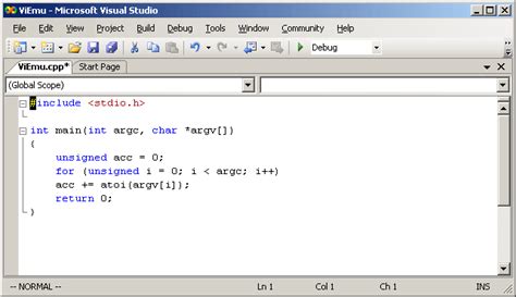 복군 Visual Studio 2010 Vs2010 에서 Vim 을 사용하는 방법