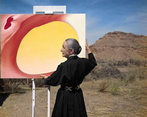 She was known for her paintings of enlarged flowers, new york skyscrapers, and new mexico landscapes. pem.org | Georgia O'Keeffe: Art, Image, Style