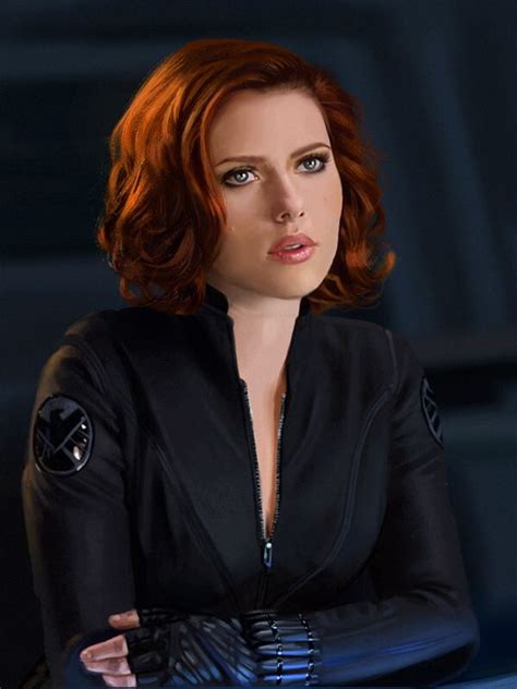 Scarlett Johansson Short Hair Black Widow Black Widow S Hair In