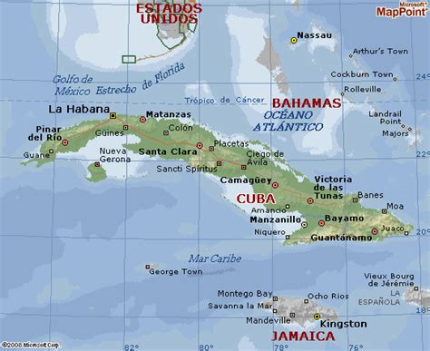Mapa De Cuba
