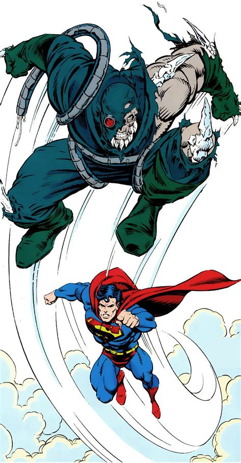 Doomsday Vs Superman By Tom Grummett