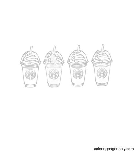 Starbucks Coloring Pages - Free Printable Coloring Pages