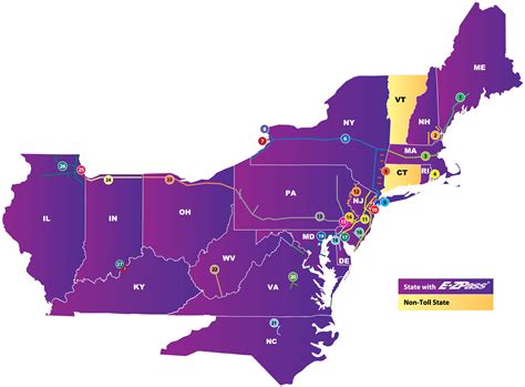 E Zpass New York Participating Toll Facilities