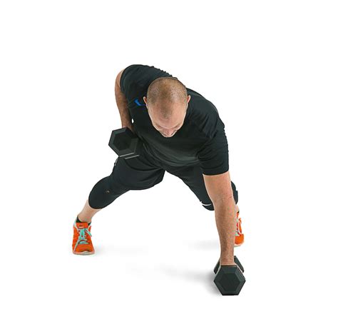 Dumbbell Push Up With Dumbbell Row