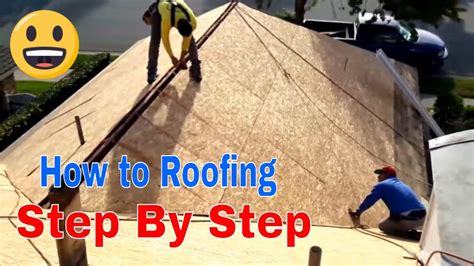 Step By Step Roof Replacement Youtube