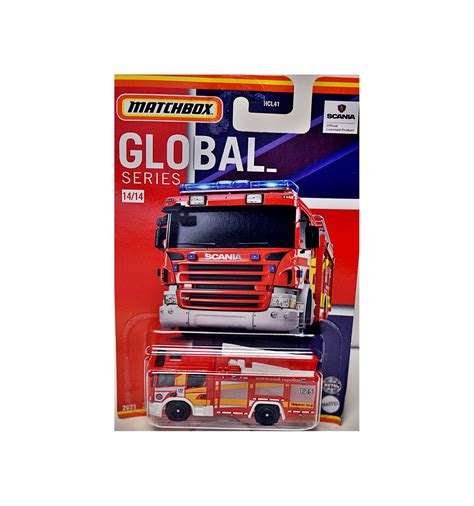 Matchbox Global Series Scania P360 Fire Truck Global Diecast Direct